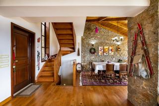 Stone Villa Retreat with Private Pool in Arachova - Arachova - 6
