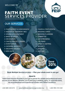 Wedding & other Events Services - Lilongwe - 1