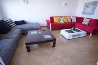 540 Apartment Kabila Vista 3 bedroom living room air conditioning pool parking - Marina Smir - 4