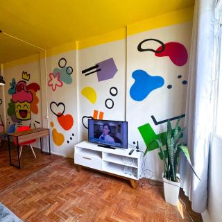 Apê Marie I Colorido e vibrante - Belo Horizonte - 2