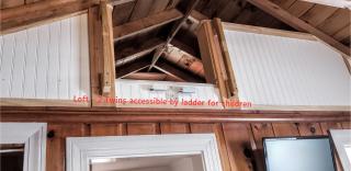 Cottage 3 - Queen and Full Beds Child Loft w 2 Twins Private Bath Kitchenette Pets Allowed Fee applies - 6