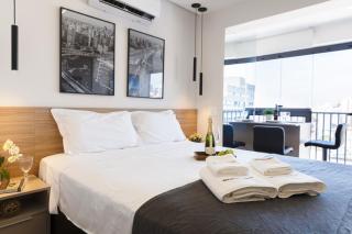 Piscina, academia, AC ,cama Queen|Brazilian Corner - São Paulo - 6