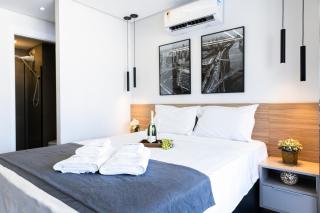 Piscina, academia, AC ,cama Queen|Brazilian Corner - 3