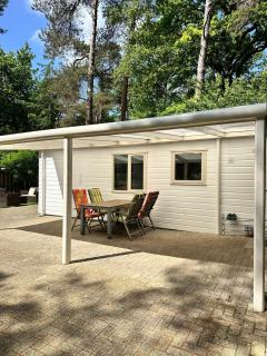 Quietly located forest chalet on family campsite - IJhorst - 5