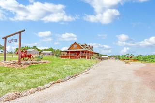 Log Home at RusTx Ranch - Wimberley - 1