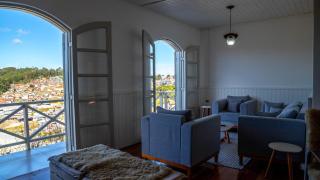 Casa com lareira, Wi-Fi e varanda com vista - Campos do Jordão - 9