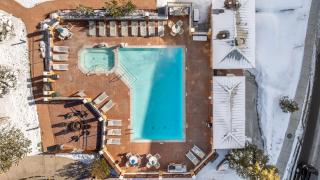 Sundial hotel room in Canyons Village, patio, outdoor pool/hot tub, walk to hiking/biking C216A - Park City - 5