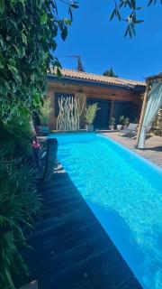 Charmante maison de ville en pierre avec piscine - Eysines - 8