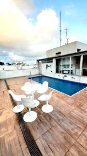 Cobertura Duplex Pitangueiras com Piscina Privativa a 1 Qda Praia! - Guarujá - 9