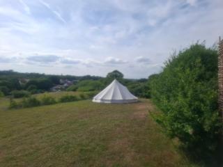 Hill Top Hideaway Shepherds Hut with Hot Tub - Woodham Mortimer - 5