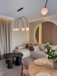 Family & Business Sauna Apartments Baltic Horizon PREMIUM SPA - 3 Bedroom with Private Sauna, Jacuzzi, Rooftop Gym & Panoramic Terrace, Balcony, Underground Garage - 9