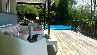 Villa Palma avec vue mer et piscine privée location Domaine de la Pointe Batterie à Deshaies - Deshaies - 9