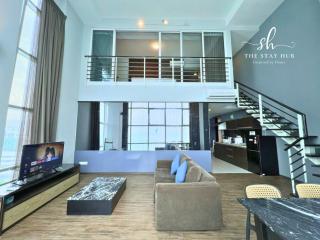 Seaview Maritime Suites, Penang George Town, Karpal Singh Drive-Free Parking by The Stay Hub - George Town - 4