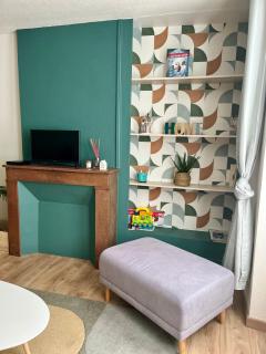 Confort & style dans ce joli appartement de 44 m2, chambre séparée, PLEIN CENTRE de Dole - Dole - 6