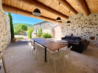 Belle maison de pierre pour 10p, 4ch, piscine privative, grand jardin clos - Alba-la-Romaine - 3