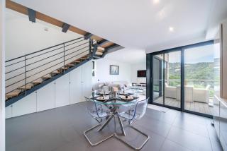 Duplex - Terrasse vue mer & Jacuzzi - Parking - DU - Eza - 3