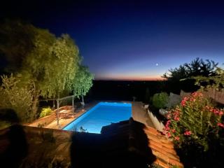 Les 5 terrasses - vue imprenable et piscine privée - La Sauvetat - 4