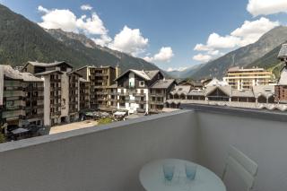 Le Triolet - Centre-ville - Balcon avec vue - Chamonix-Mont-Blanc - 9