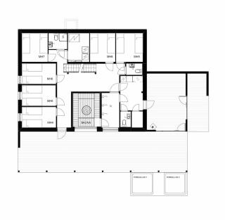 Villa Lakeside Himos - 300m2 by the lake up to 27 guest - 5