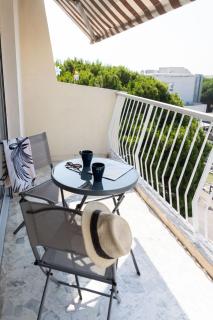 Studio vue mer clim plage aéroport Nice centre commercial centre affaires Nice Arenas emplacement excellent - 4