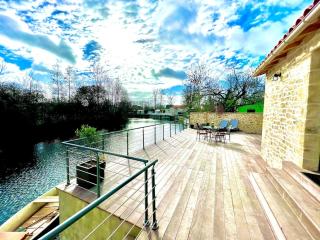 Marais Poitevin maison au bord de l'eau - Magné - 0