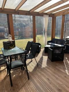 Domki trzy jeziora z zewnętrznym SPA - sauna, balia do schładzania i jacuzzi - Małe Swornegacie - 9
