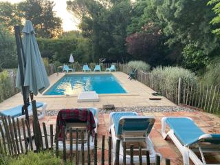 Villa, vieille ferme rénovée calme, nature avec piscine privée. - Vindrac-Alayrac - 8