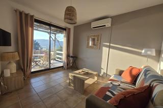VILLA F2 for 4 people air-conditioned sea view - Swimming pool in resi - Serra-di-Ferro - 8
