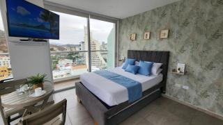 Apartamento con doble vista Mar y montaña tipo Loft - Gaira - 7