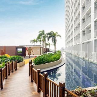 Cozy Suite, WOW SK Suites, MOA, MNLBay Sunset - Manila - 4