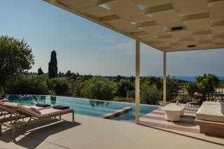 Majestic Stone Villa Sea View Pool - Andipáta Erísou - 8