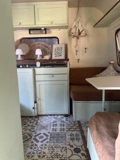 Caravane vintage à la ferme - Ponchapt - 0