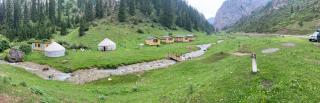 Camp Moldo pass on the road to Son Kol lake, overnight stay, meals, tea, coffee - - 7