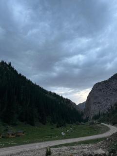Camp Moldo pass on the road to Son Kol lake, overnight stay, meals, tea, coffee - 1
