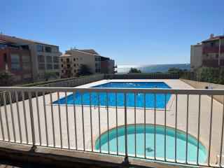INDES GALANTES Tres joli T2 vue mer piscine Cap d'Agde - 9