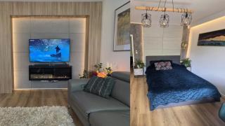 Premium Apartment up to 5p, 15 min to City Center, Tree VIEW, 5 min walk to 2 lakes with attractions, VR Googles, LED FIREPLACE, NEW - Varsovia - 9