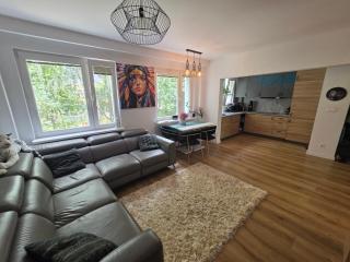 Premium Apartment up to 5p, 15 min to City Center, Tree VIEW, 5 min walk to 2 lakes with attractions, VR Googles, LED FIREPLACE, NEW - Varsovia - 6