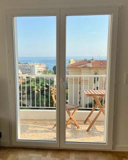 Appartement Vue Mer T2 Cosy, Plage à pied 3 mins, Coucher de Soleil, Parc privé - Nice - 7