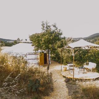 La yourte des genévriers - Saint-Vincent-de-Barrès - 0