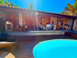 Casa charmosa com piscina aquecida, jacuzzi, ar - Pirenópolis - 3