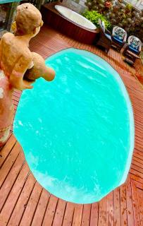 Casa charmosa com piscina aquecida, jacuzzi, ar - Pirenópolis - 7