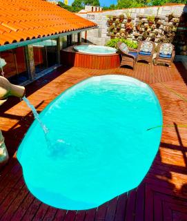Casa charmosa com piscina aquecida, jacuzzi, ar - Pirenópolis - 0
