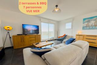 L'horizon Bleu, Grande Maison spatieuse vue mer, Intendance Luxury Host - Cherbourg en Cotentin - 0