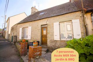 Maison de pêcheur à 50m de la mer & 10min ferry, 3 chambres, 7 personnes, intendance Luxury Host - Cherbourg en Cotentin - 0