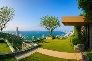 Luxury Hill Pool View near Beach and Walking Street in Pattaya - 0