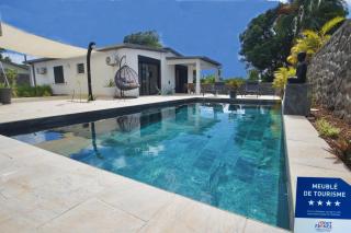 Le Beau Vallon 1 classée 4 étoiles - Jacuzzi privatif et piscine chauffée partagée - Saint-Benoît - 0