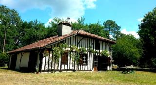 Maison landaise traditionnelle 4 chambres, piscine, airial privé - 0