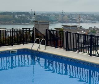 MODERNO PISO CON LA MEJOR TERRAZA DE RIBADEO Y VISTAS MARAVILLOSAS - Ribadeo - 4