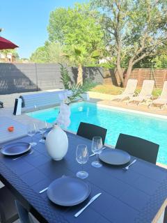 Sumptuous luxury villa with pool and jacuzzi - Teyran - 9