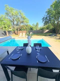 Sumptuous luxury villa with pool and jacuzzi - Teyran - 5